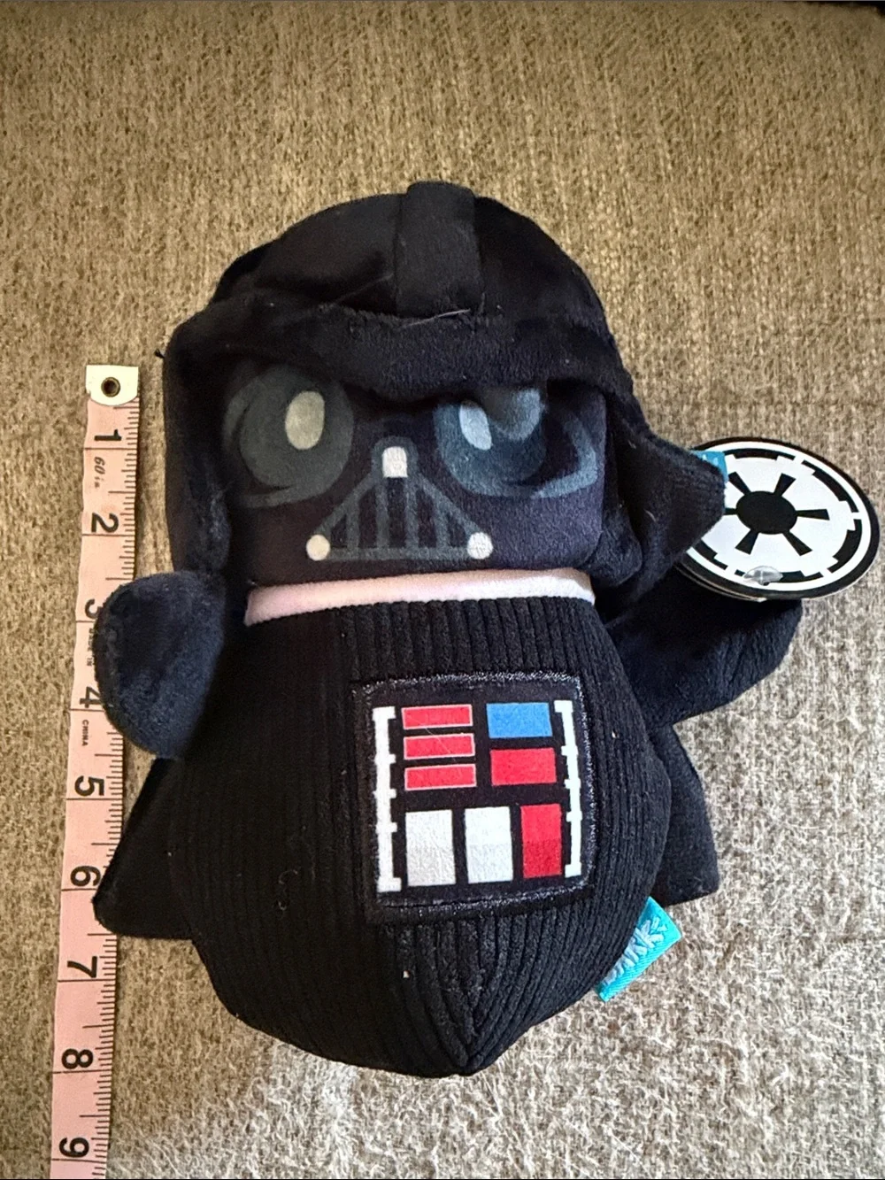 NWT Bark Darth Vader Multi Part Squeaky and Crinkle Toy